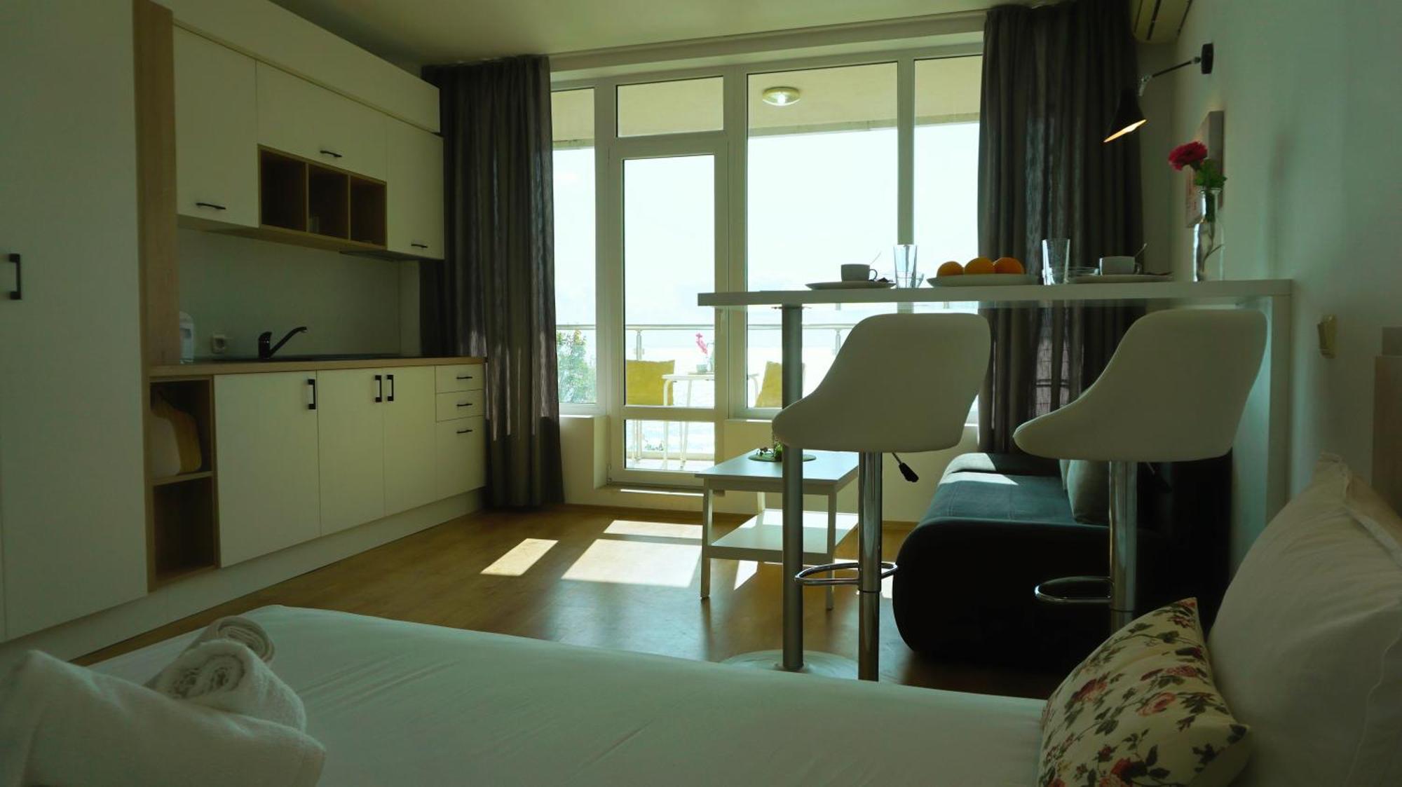 Плажни Апартаменти Силвър Бийч - Silver Beach Sea Apartments Byala  Zimmer foto